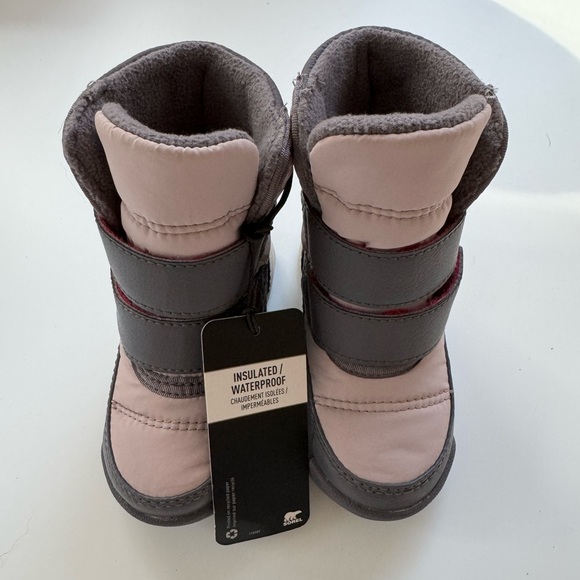 NWT Sorel Whitney II Strap (Toddler) Size 4 M (Vapor/Pulse) - Picture 3 of 4